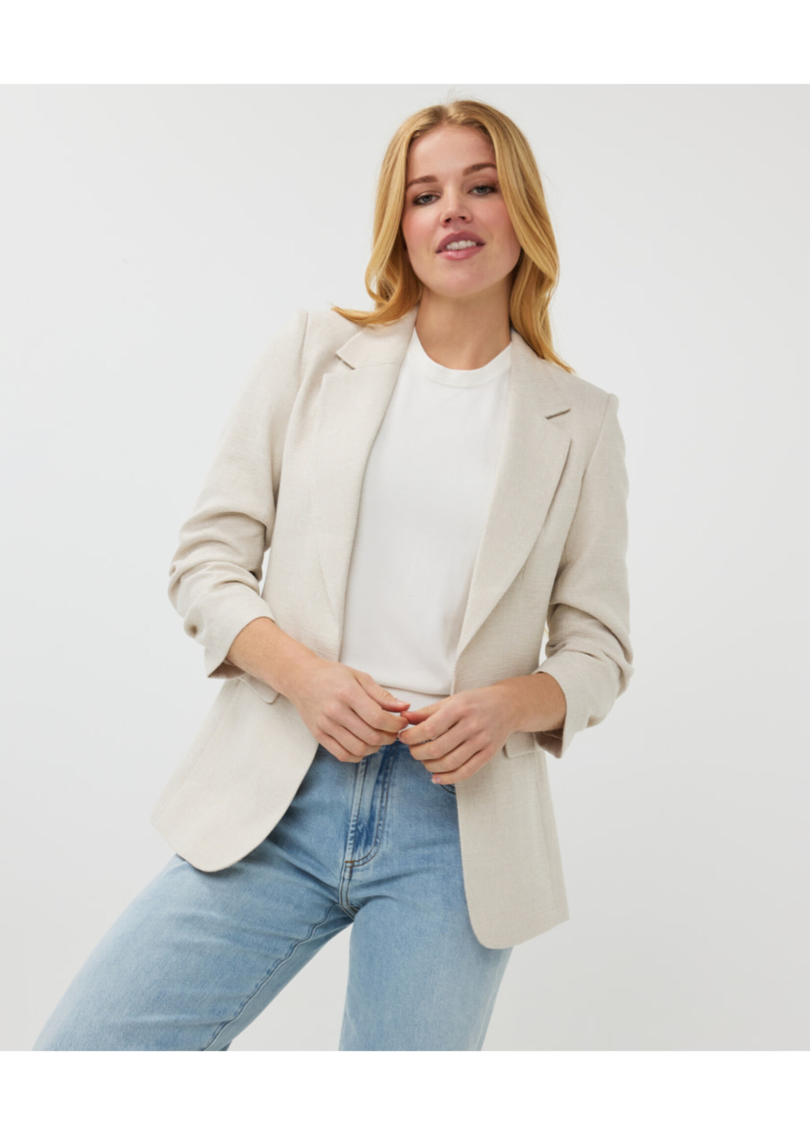 SP25.10010 Blazer linen look