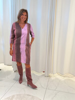 A/W25-kleed ros kort kleed