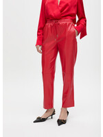 LF2514025 Pantalón jogger PU ROJO