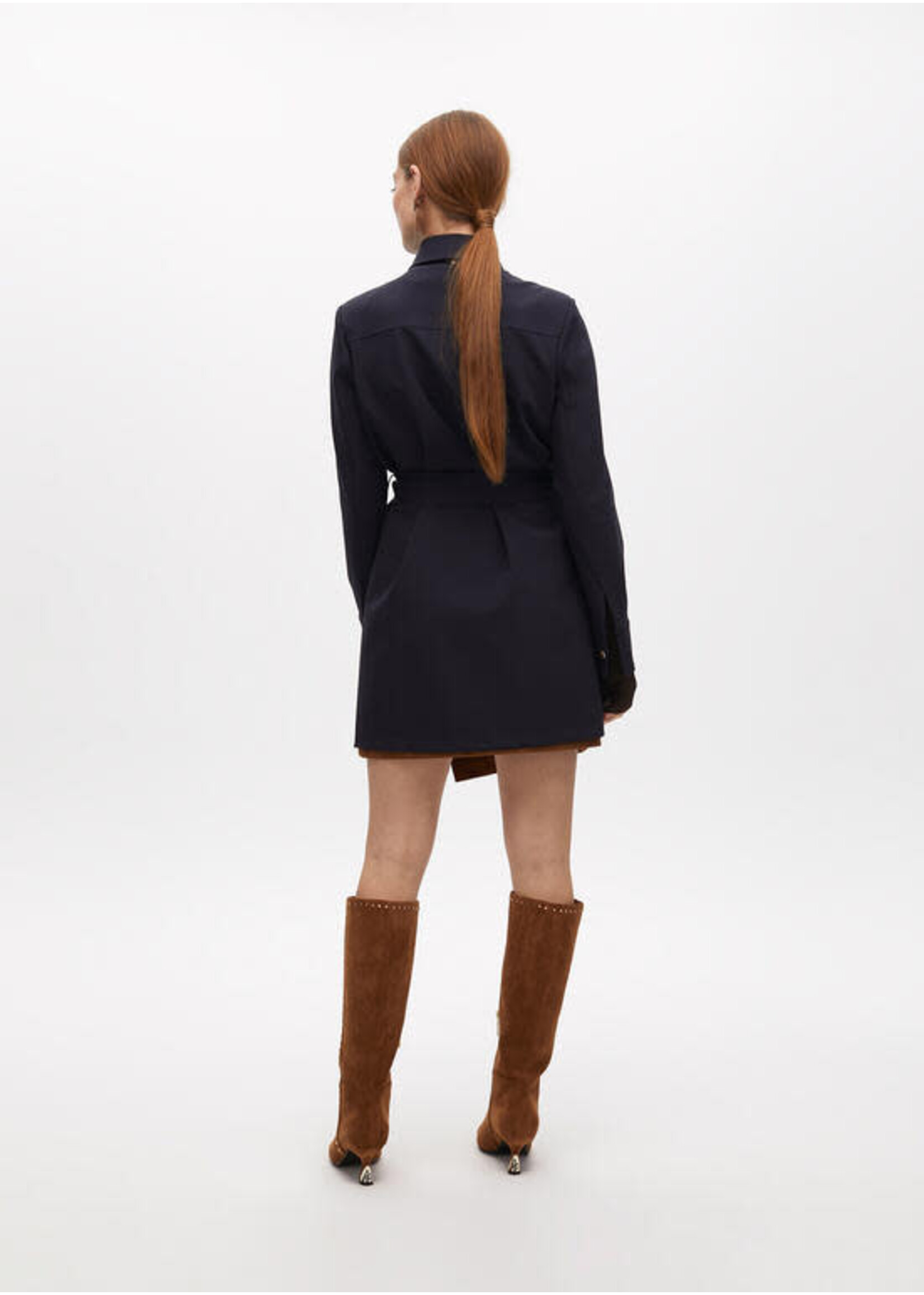 LF2516019 Vestido bolsillos NAVY