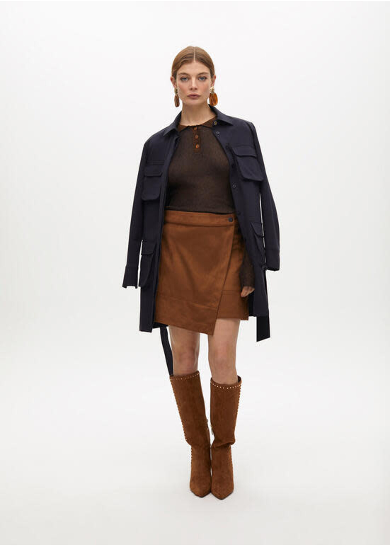 LF2516019 Vestido bolsillos NAVY