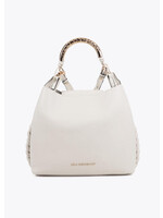 LF2504037 Bolso shopper asa metalizada personalizada CRUDO