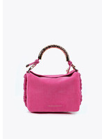 LF2504038 Bandolera asa metalizada personalizada ROSA