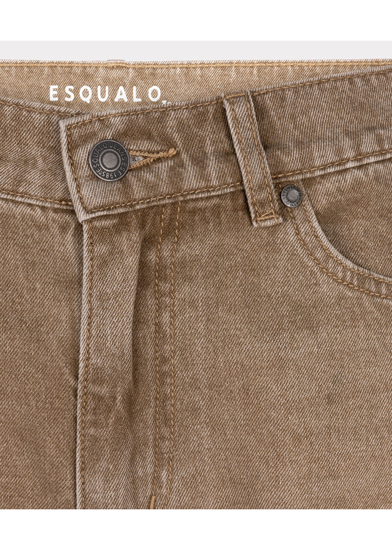 F25.12504 Trousers wide leg garment dye