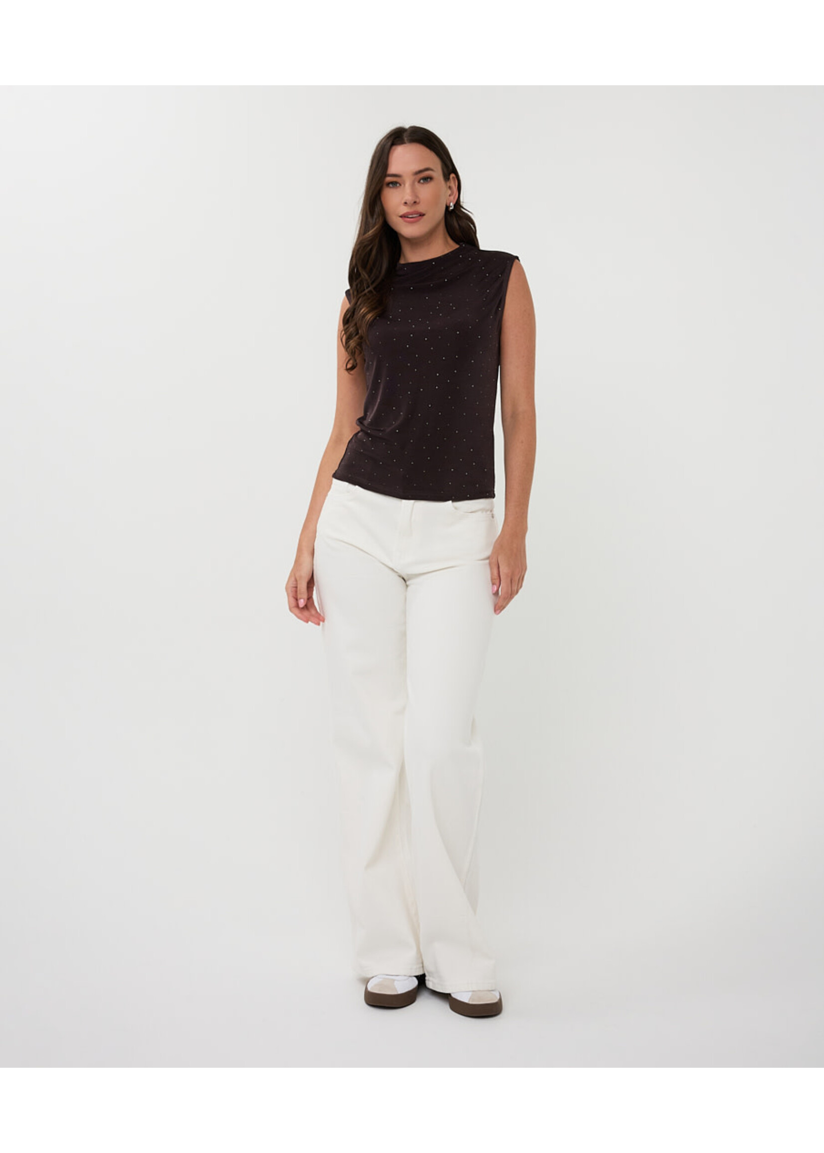 F25.12510 Trousers wide leg five pockets
