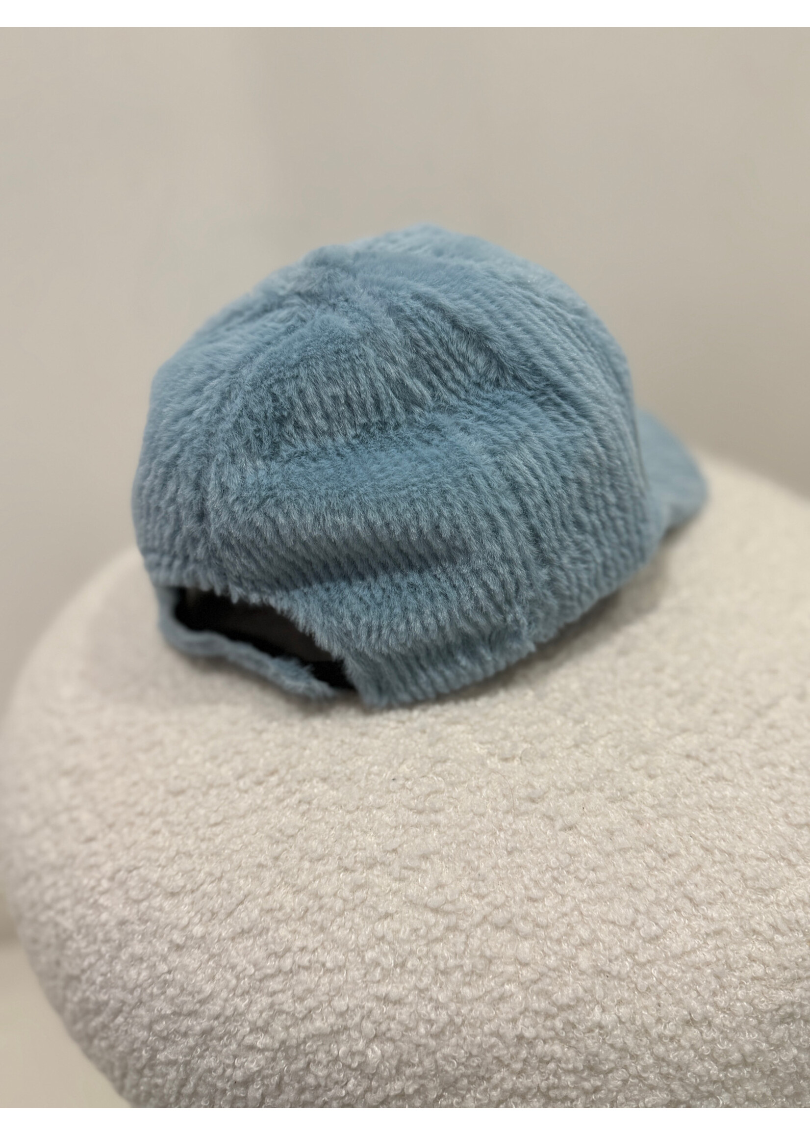 Pet fluffy licht blauw