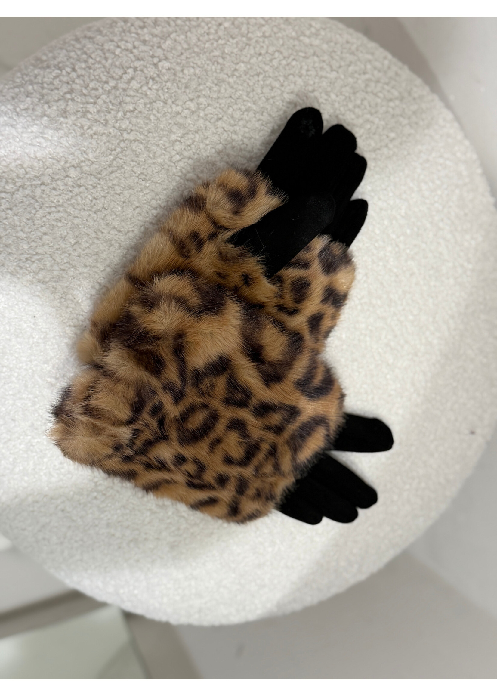 Handschoen leopard