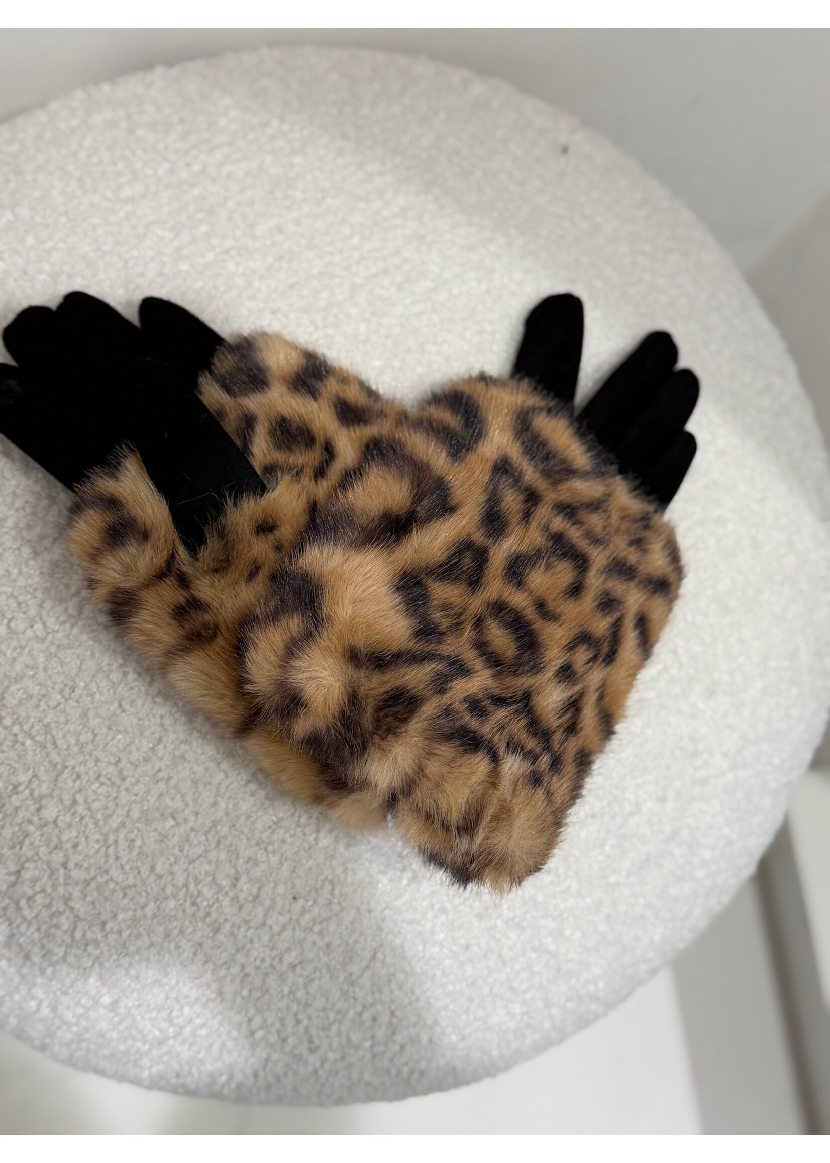 Handschoen leopard