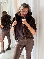 Bomber faux fur