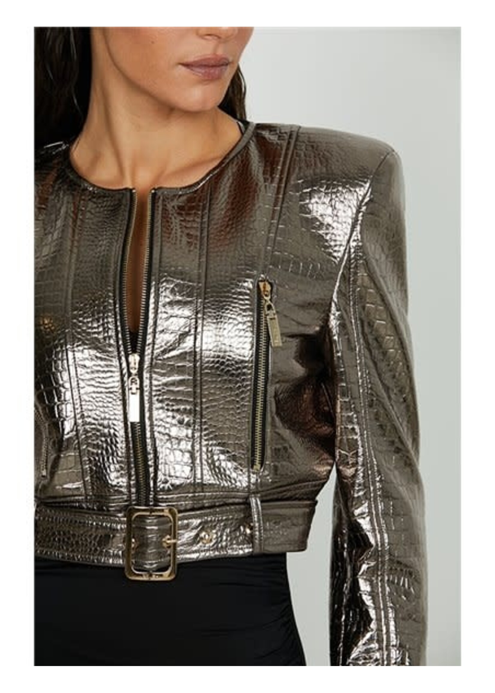 RDA2505299005 Fake Leather Jacket