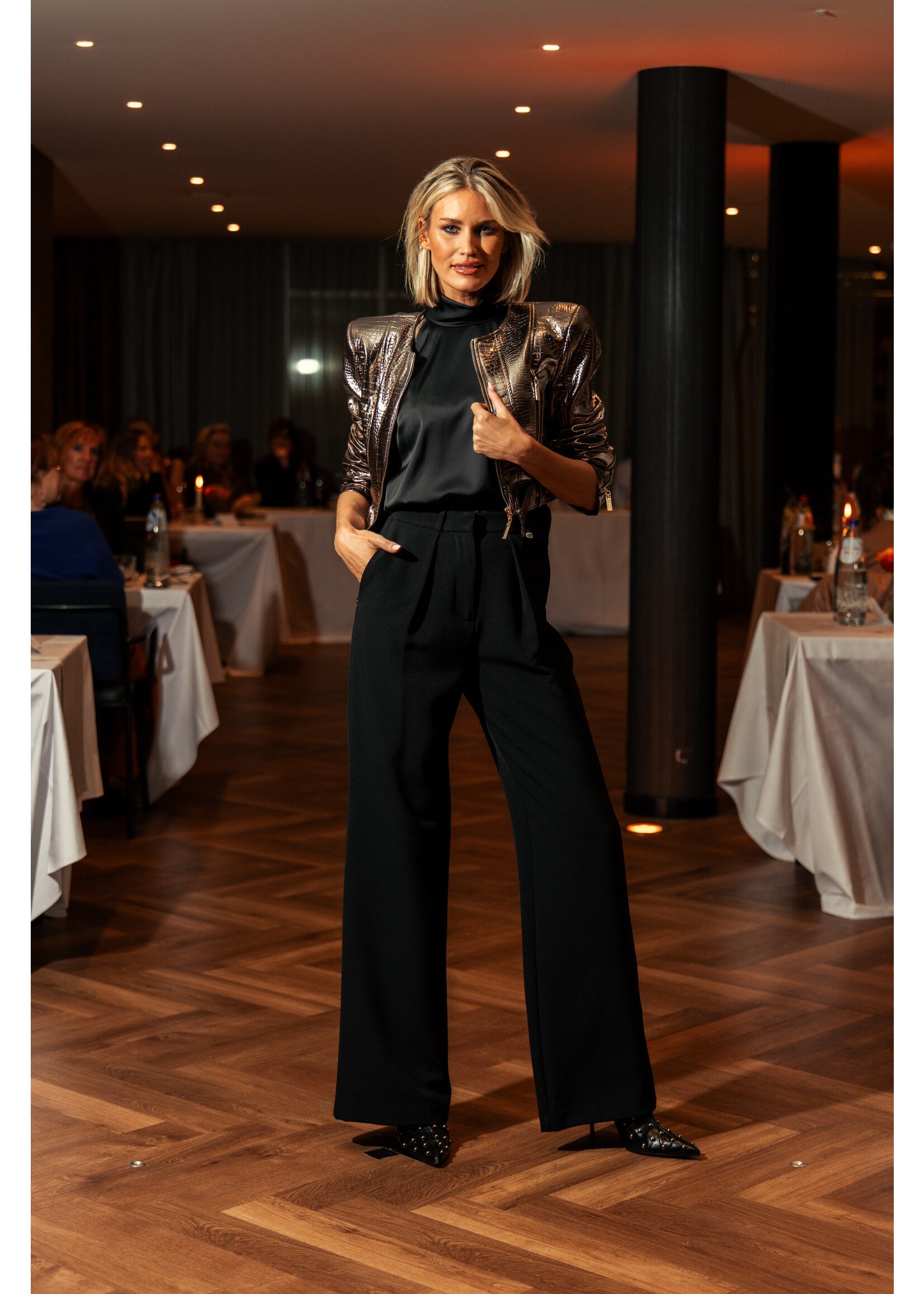 RDA2505299005 Fake Leather Jacket