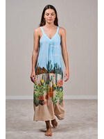 Soho Sabrina Dress Desert Rose