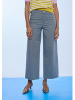 GESTREEPTE TWILL CULOTTES