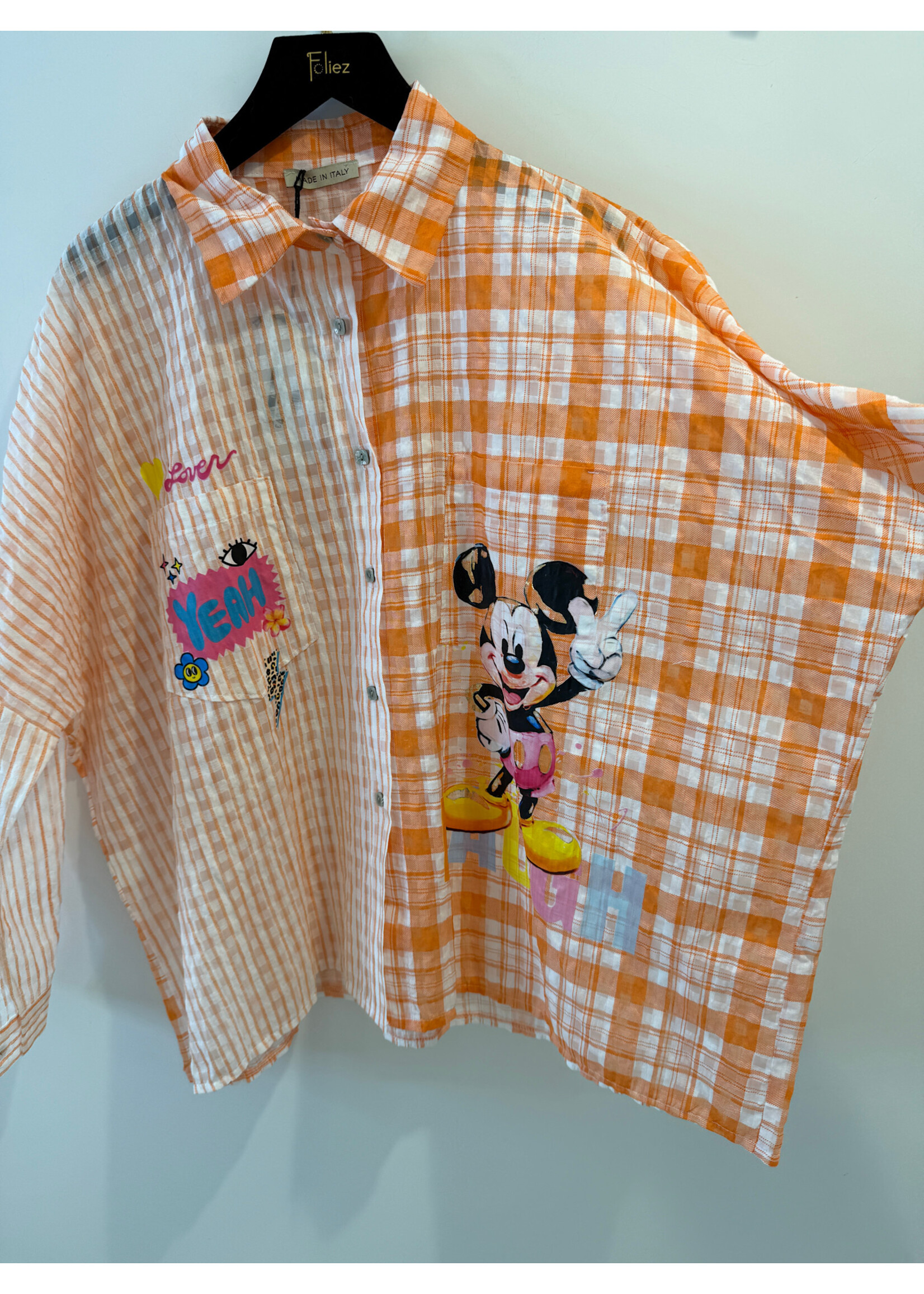 Blouse Michey Orange 4