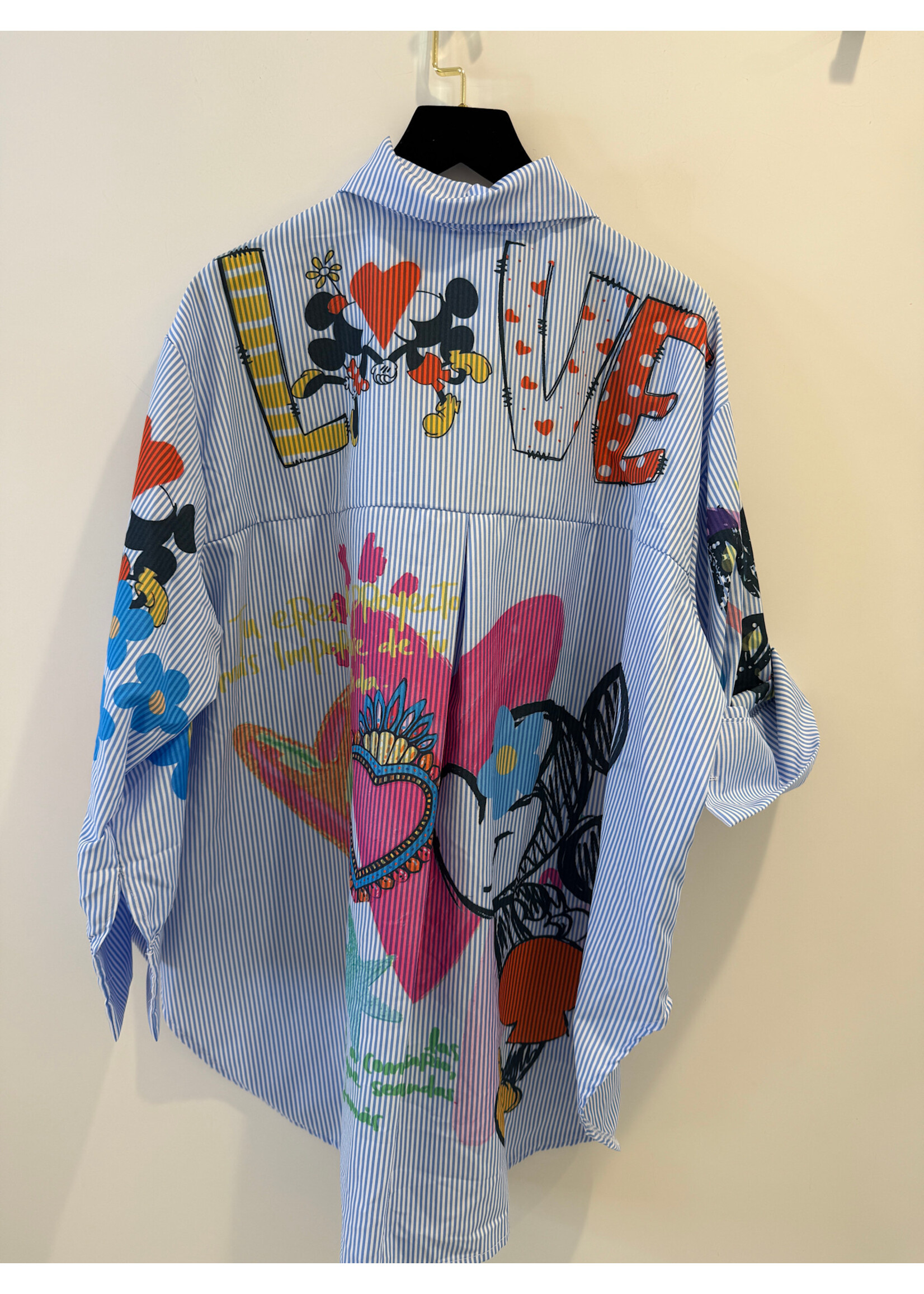 Blouse Mickey & Minnie Love2