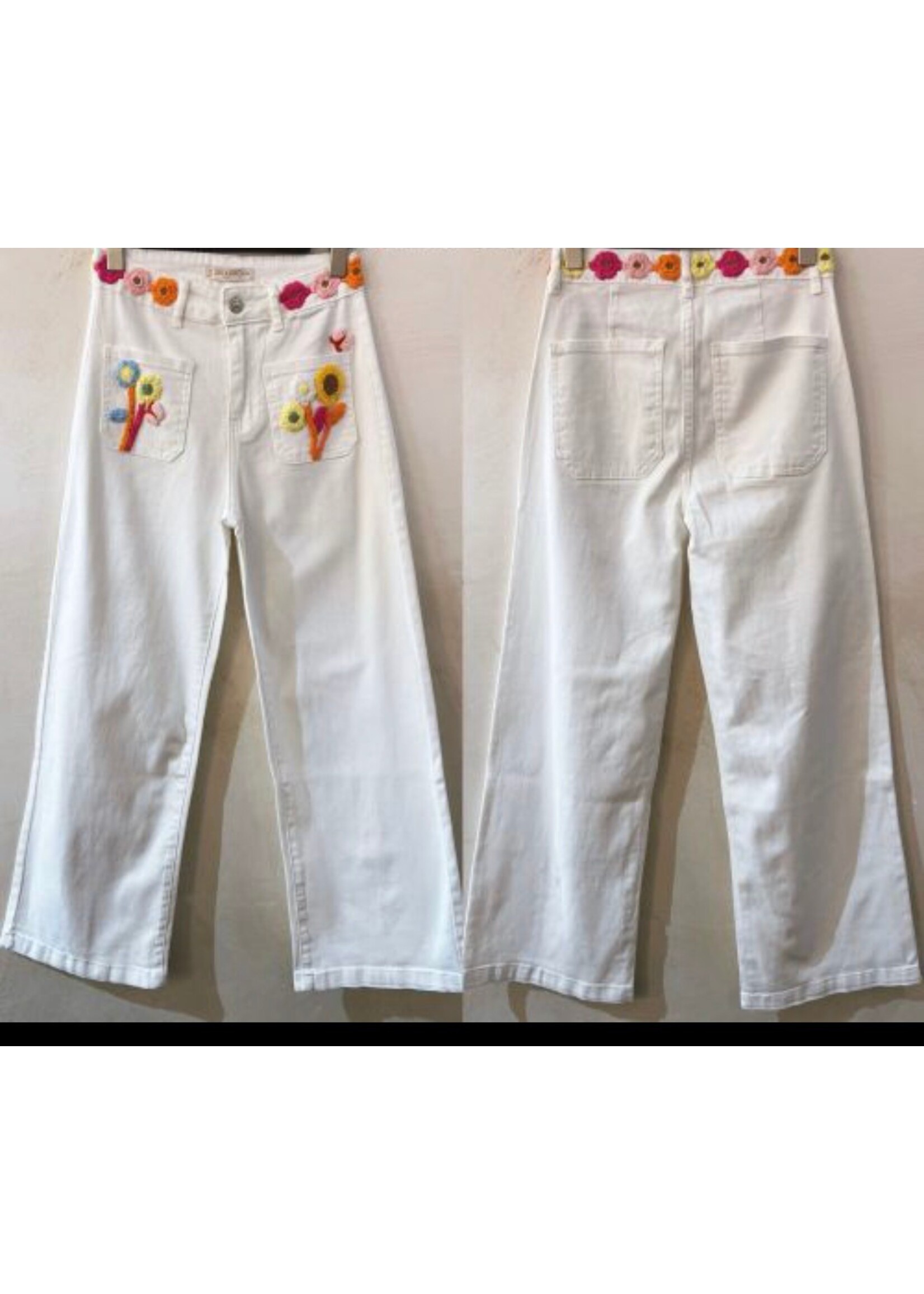 Jeans Flower power