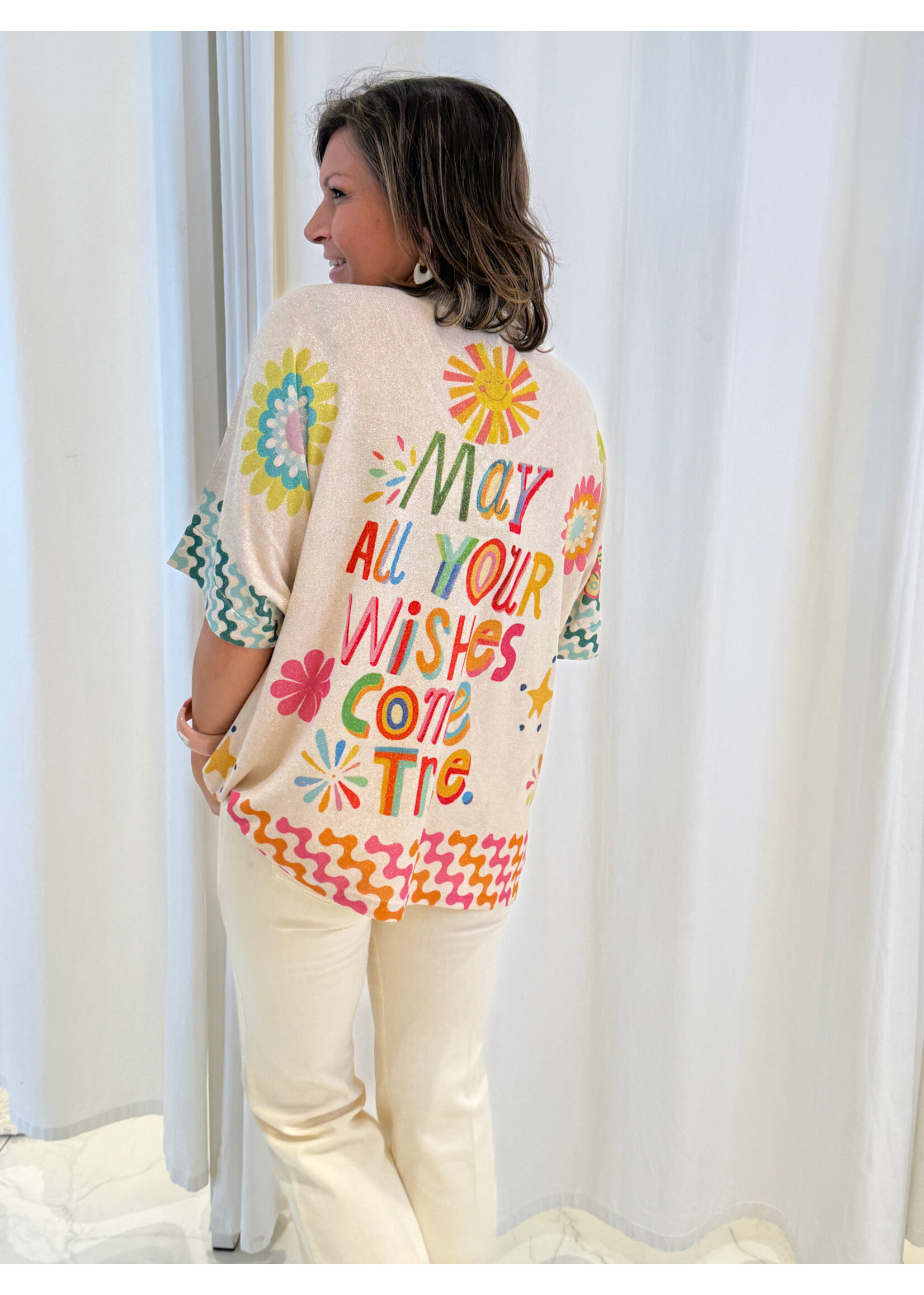 Pull Snoopy lurex oversized