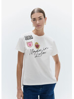 T-shirt  ‘Made in Lola’-opdruk
