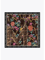 FLORAL PRINT SCARF 90X90CM