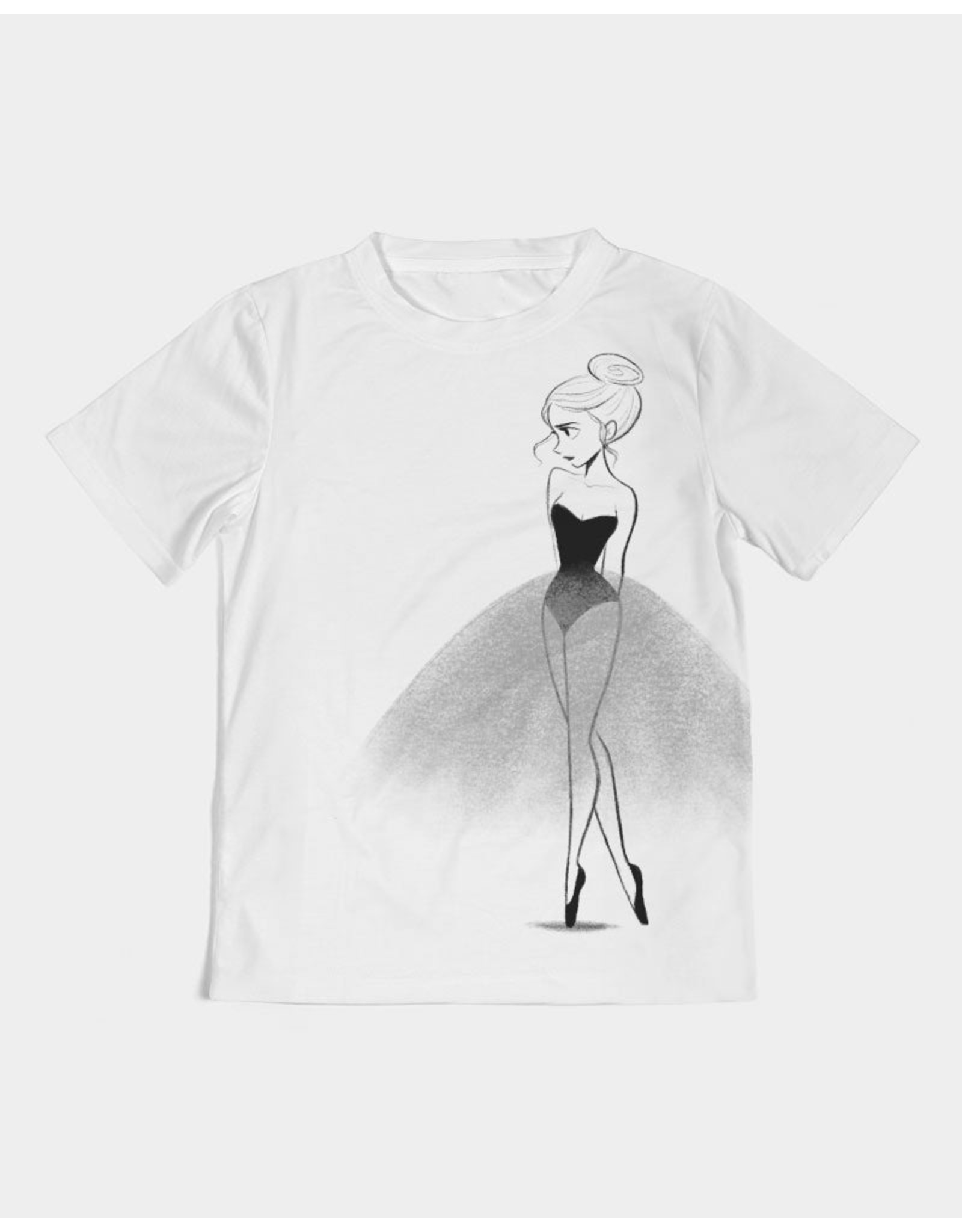 Dolly T-shirt ballerina wit