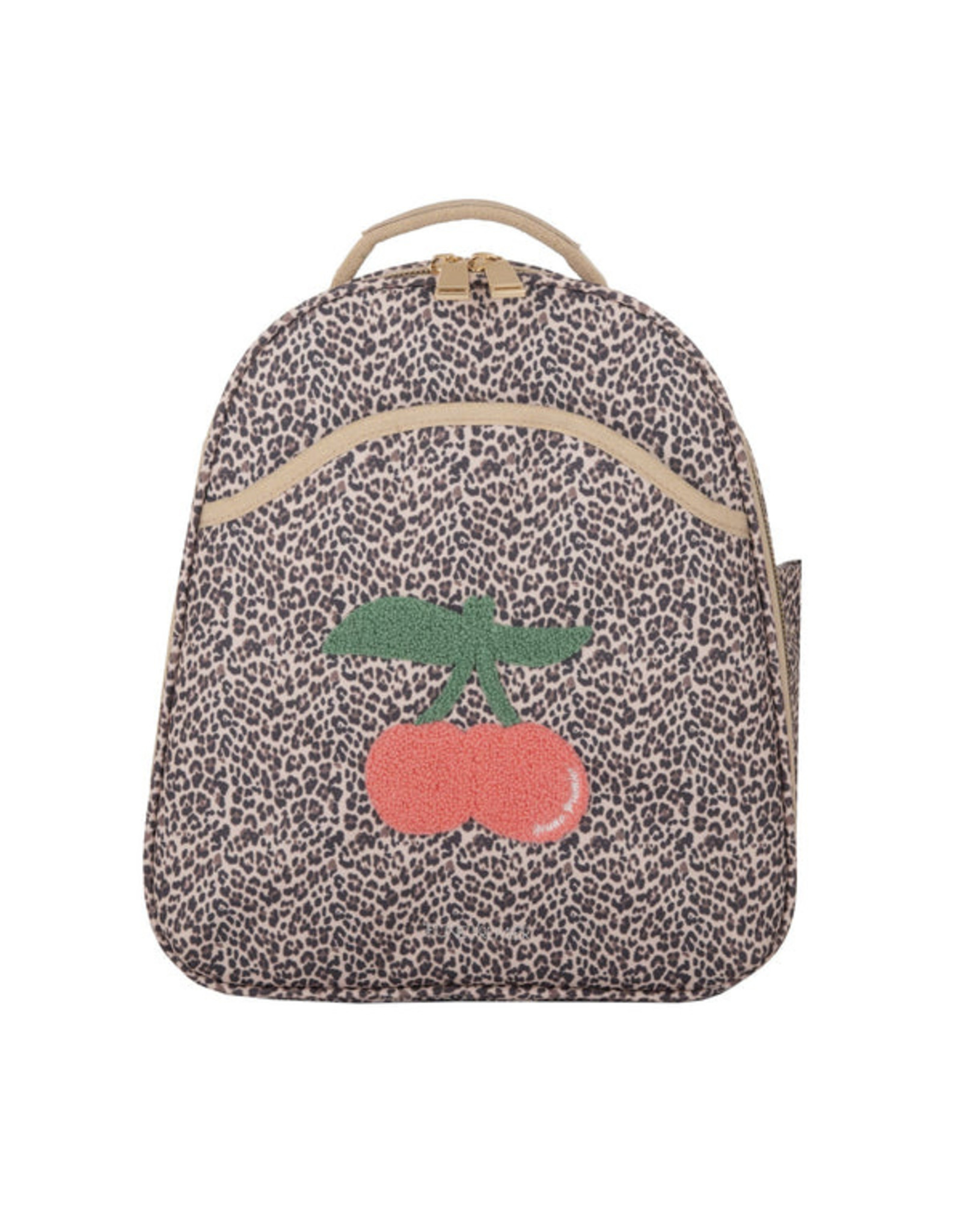 Jeune Premier Backpack Ralphie Leopard Cherry