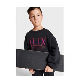 Alix mini zwarte sweater Alix roze