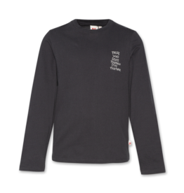 AO76 T-shirt mat together zwart