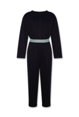 AO76 overall ash stripe navy