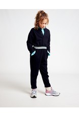 AO76 overall ash stripe navy