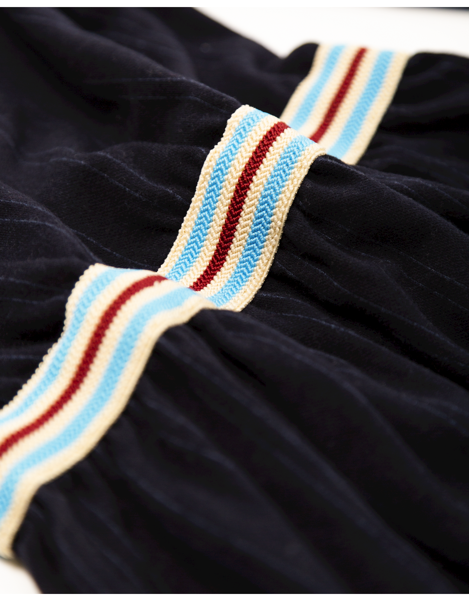 AO76 overall ash stripe navy