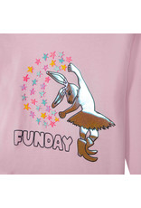 Billieblush T-shirt lange mouw roze funday