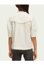 Scotch & Soda Broderie anglaise top