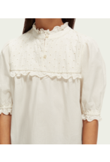 Scotch & Soda Broderie anglaise top