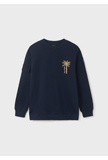 Mayoral navy sweater palmboom