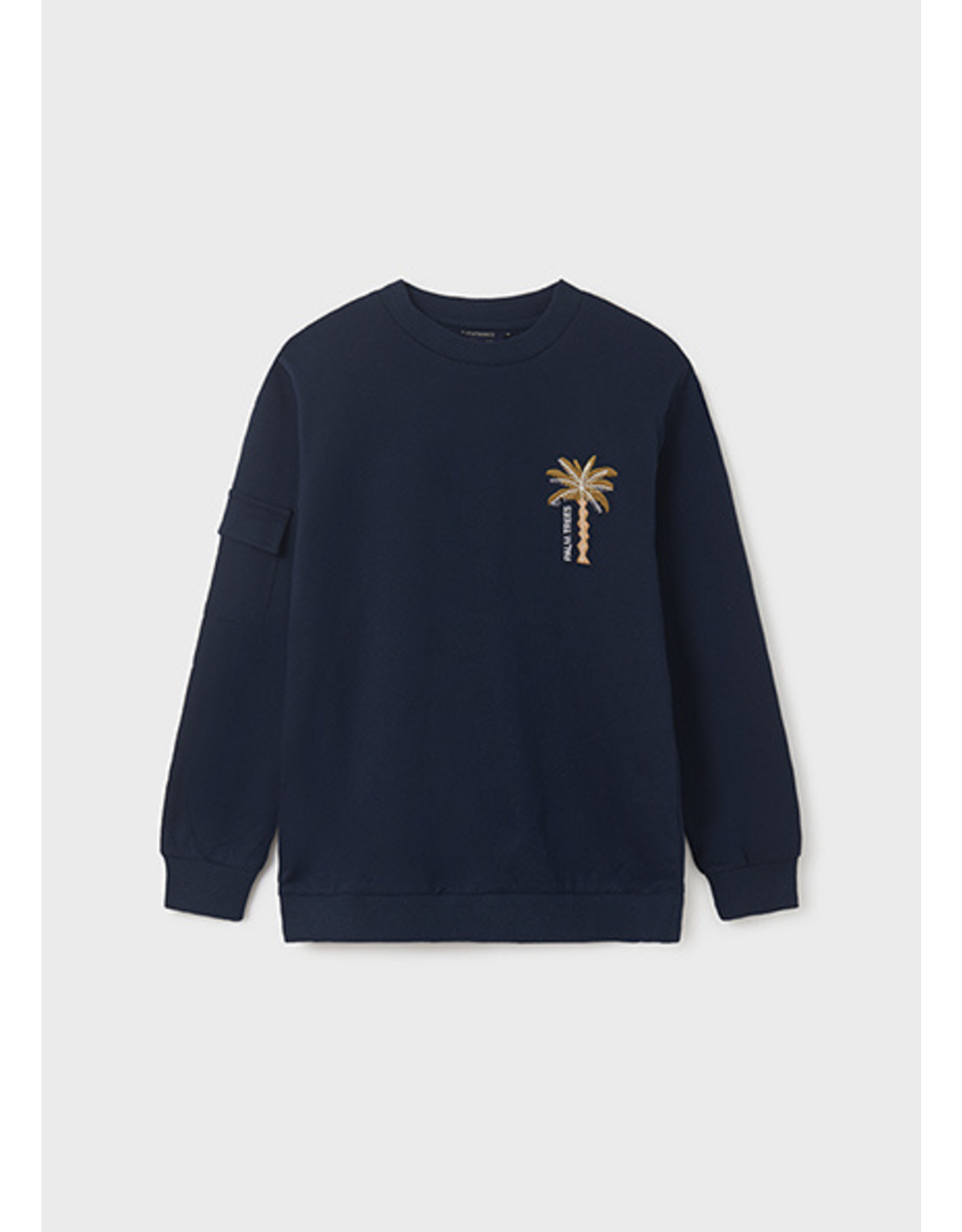 Mayoral navy sweater palmboom
