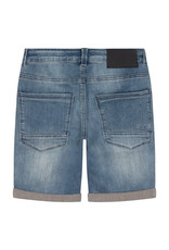 Indian Blue Jeans Andy short damage blue grey denim