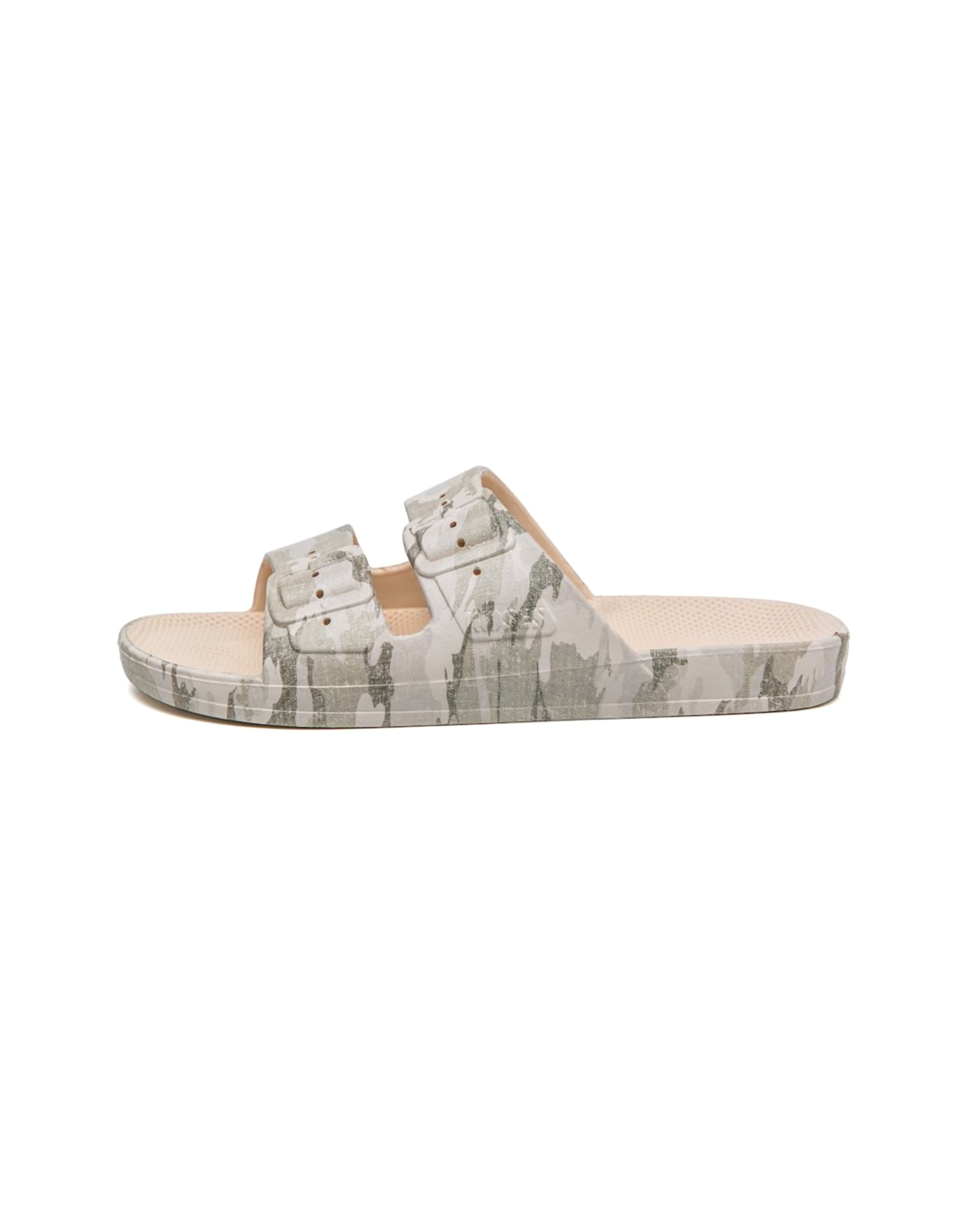 Freedom Moses slippers camo stone