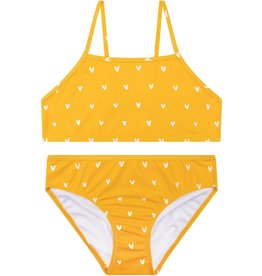 Swim Essentials bikini old oranje hartjes