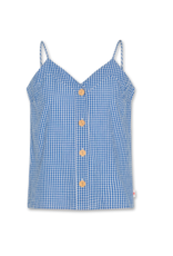 A076 anae check top bright blue