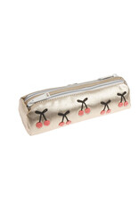 Jeune Premier Pencil case double cherry pompon