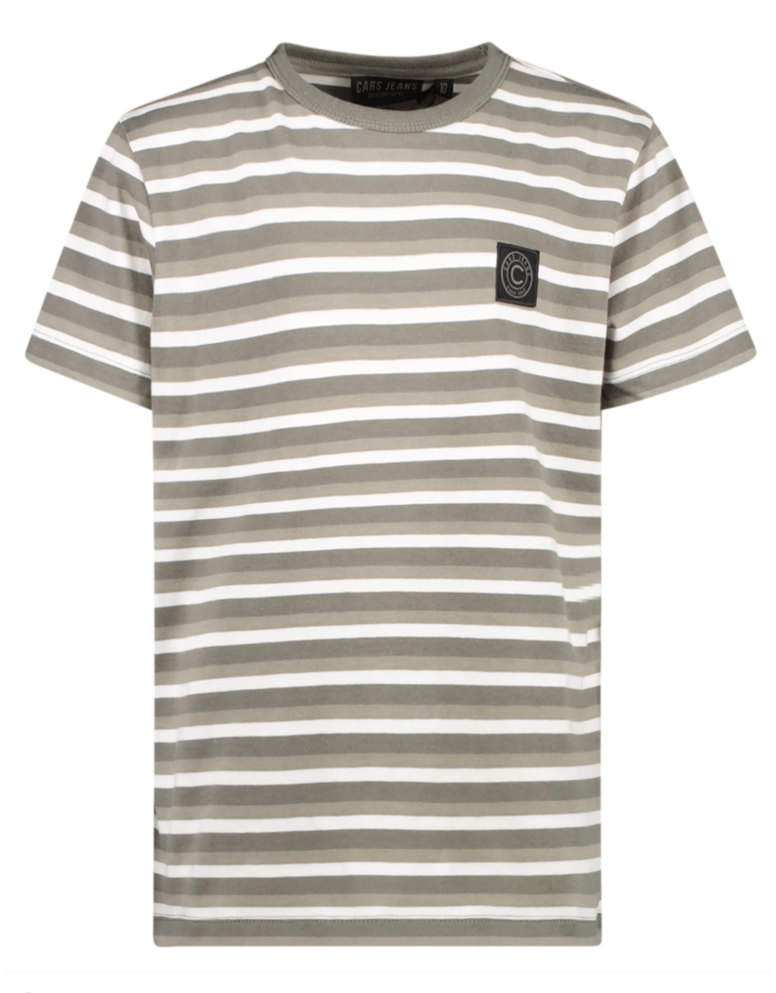 Cars t-shirt Broidy stripe mint