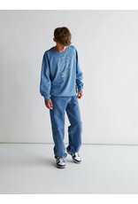 Grunt wijde broek Giant mid blue