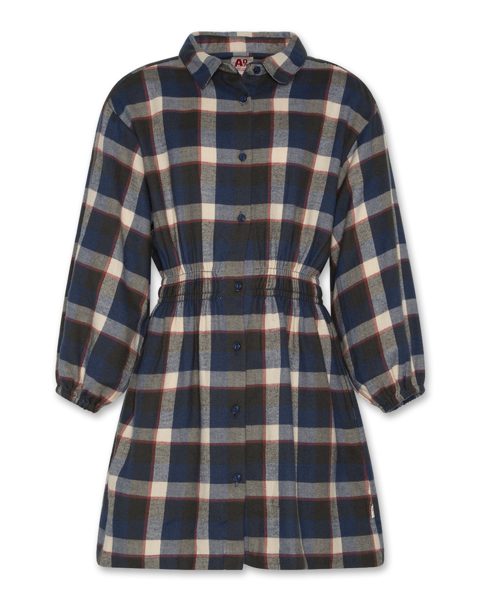 AO76 Geruite jurk modern Saranac