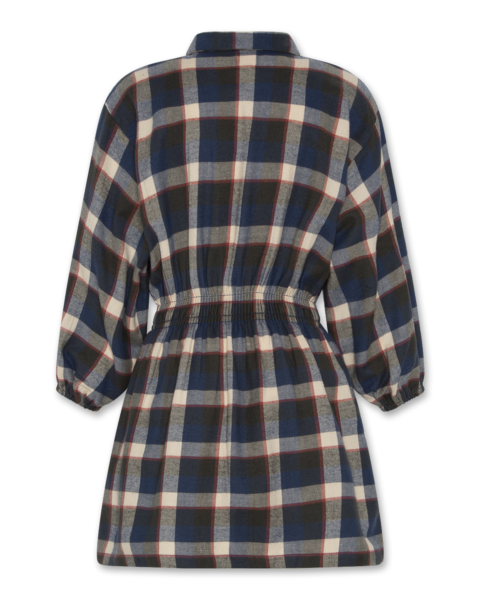 AO76 Geruite jurk modern Saranac