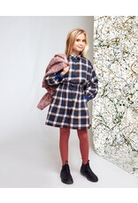 AO76 Geruite jurk modern Saranac