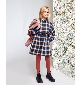 AO76 Geruite jurk modern Saranac