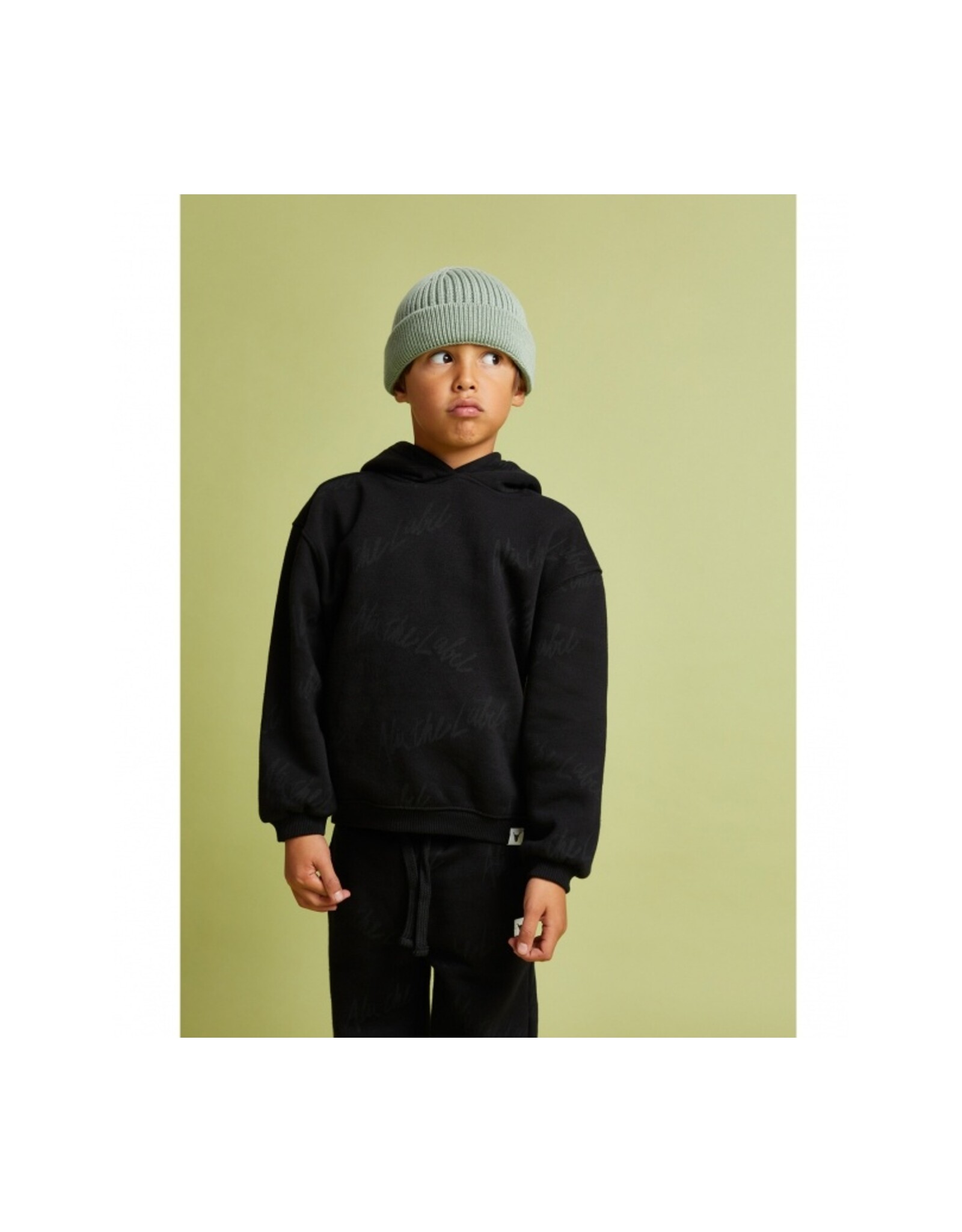 Alix mini hoodie zwart Alix