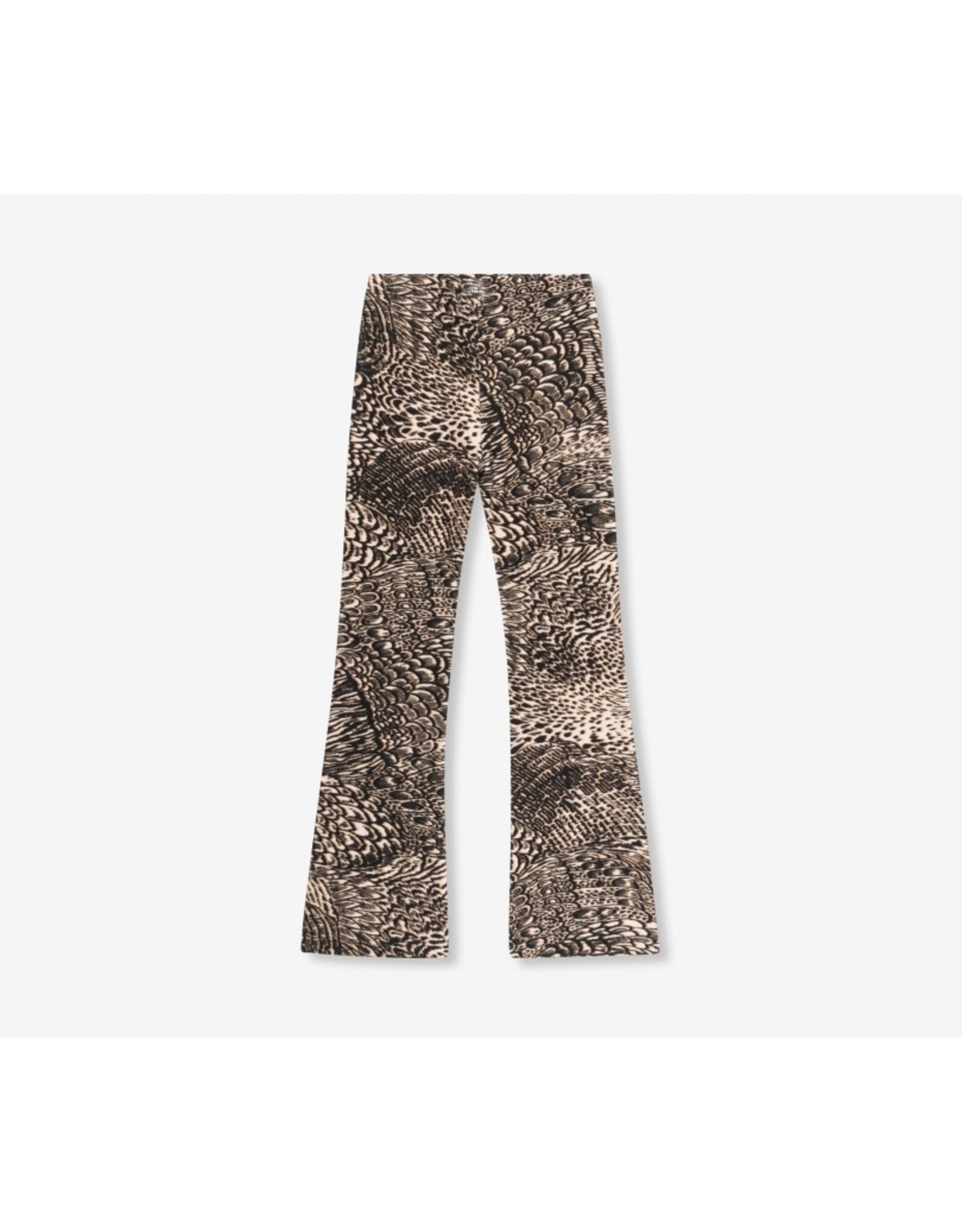 Alix mini broek flared animal jersey