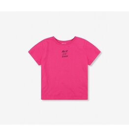 Alix mini T-shirt logo magenta pink