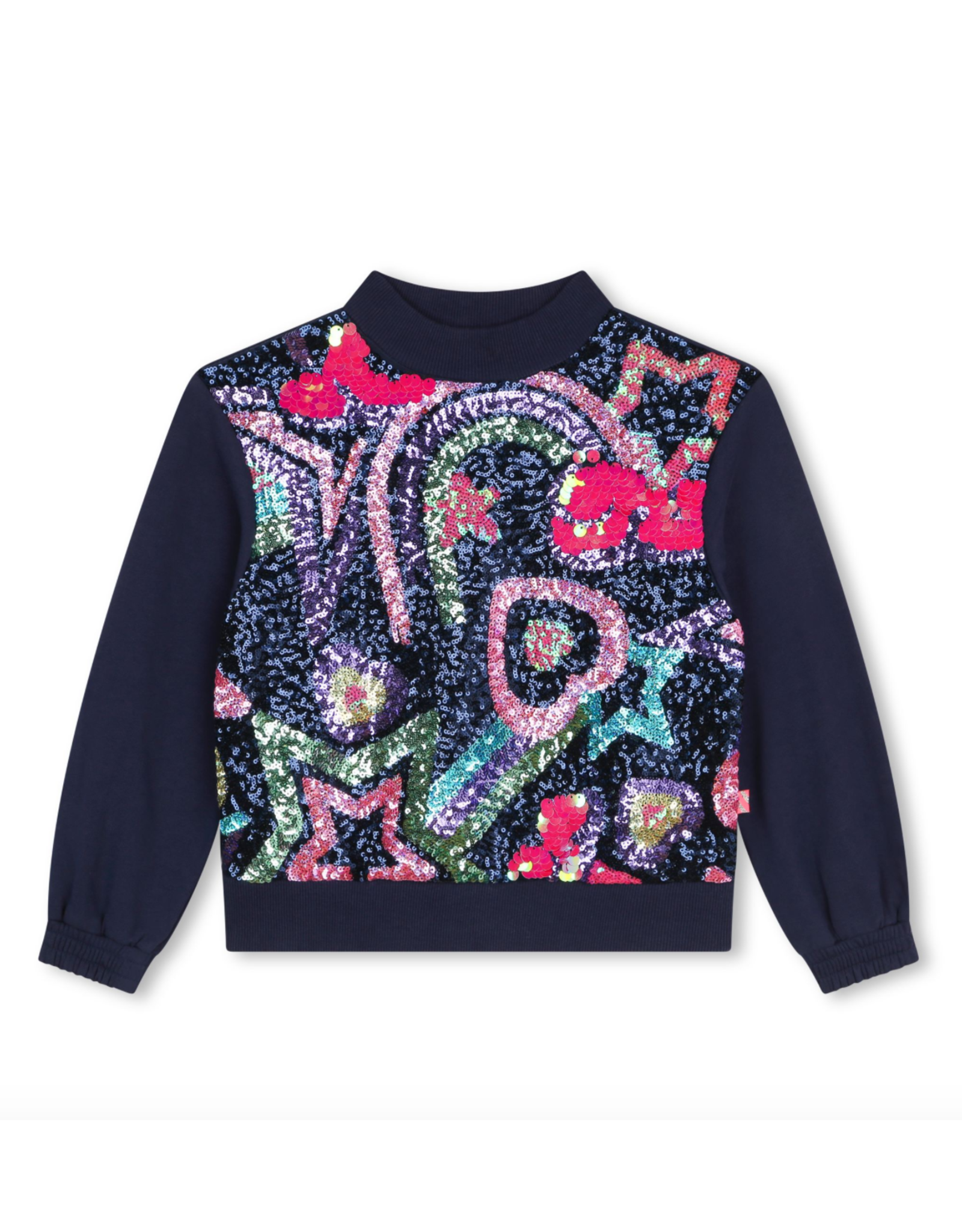 Billieblush sweater marine glitters